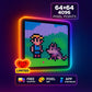 PIXORA GLOW – 64x64